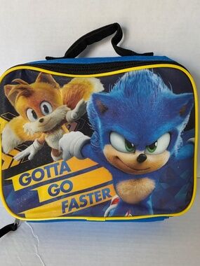 Sonic the Hedgehog lunch bag